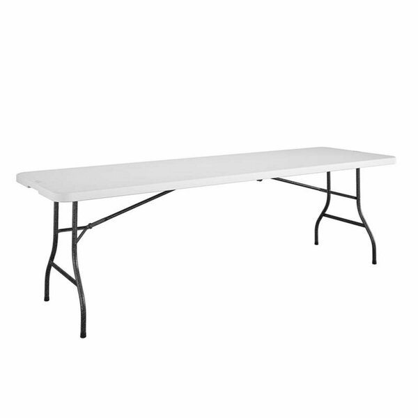 Invernadero 30 x 96 in. Casual Rectangular Folding Buffet Table, White IN2741448